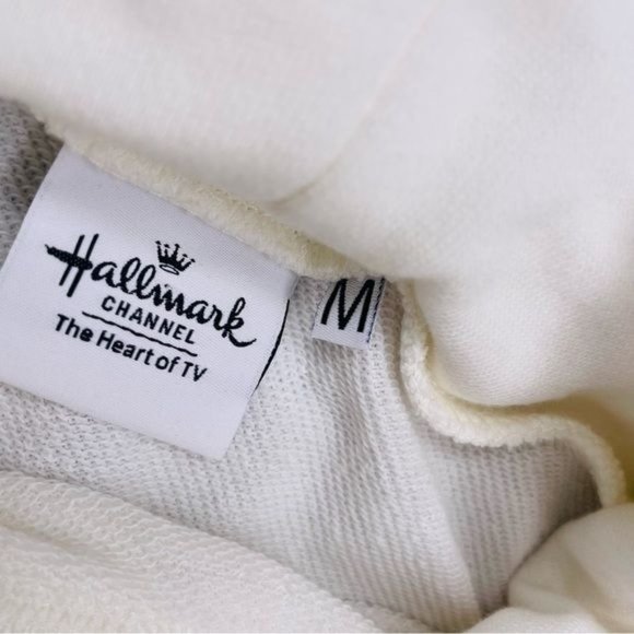 Nwt Hallmark Channel You Just Get Me Womens Sweatshirt Size med Cowl Neck Xmas - Picture 5 of 5